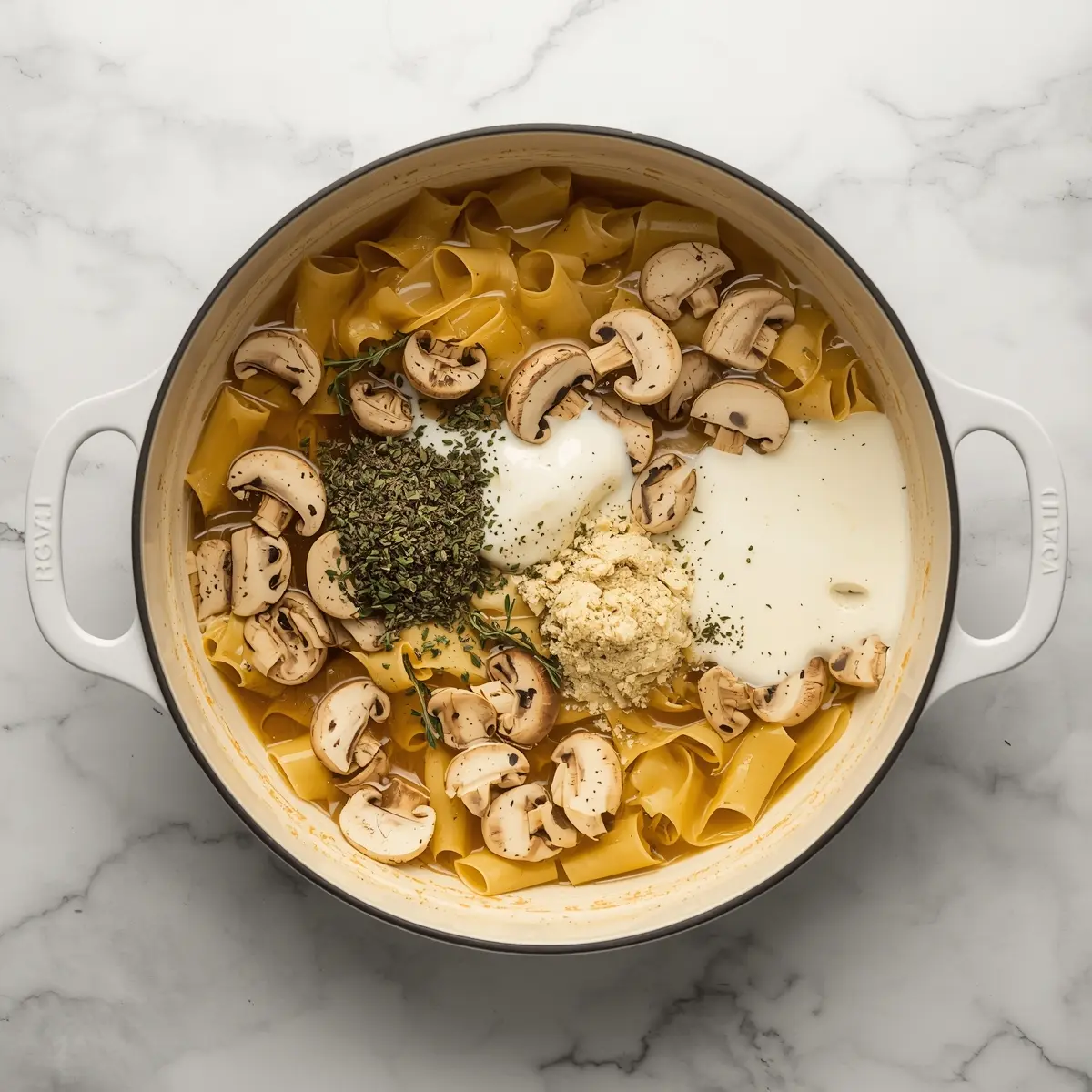 Cooking instructions for creamy mushroom pasta crowd summer