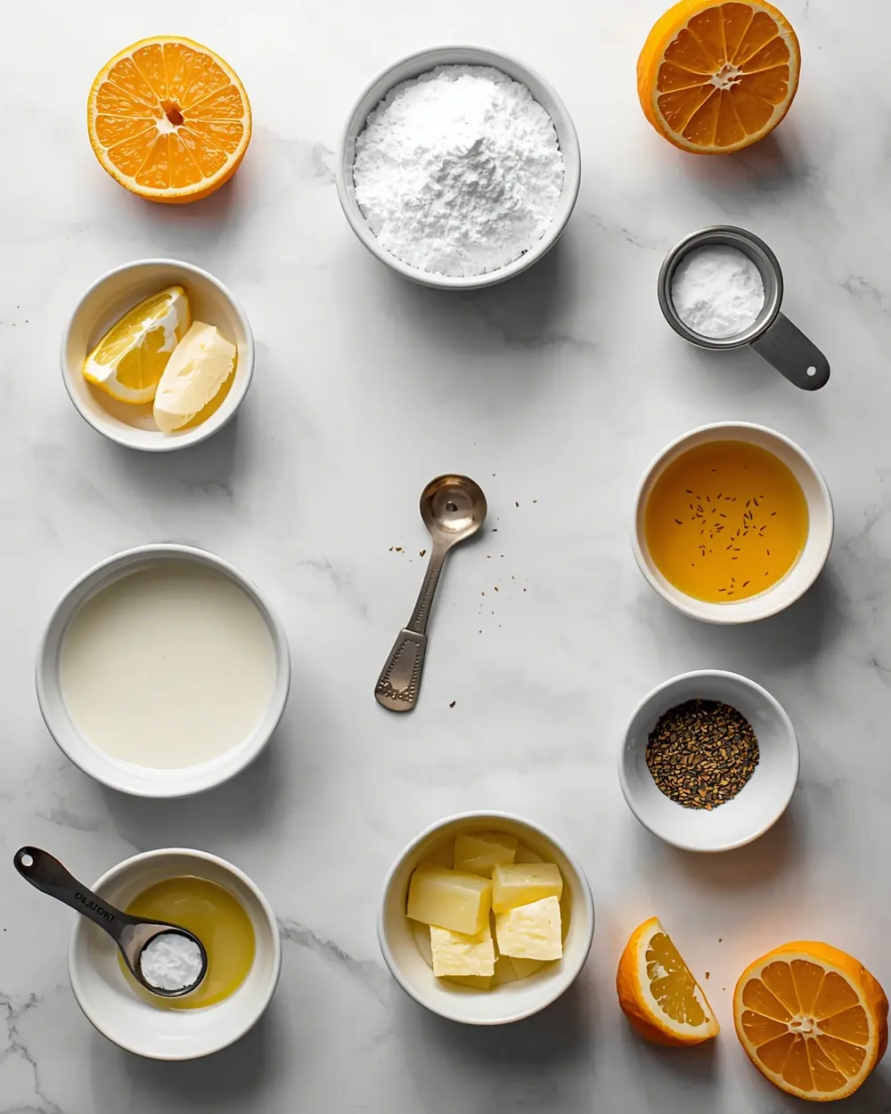 Ingredients for dreamsicle popsicles crowd summer