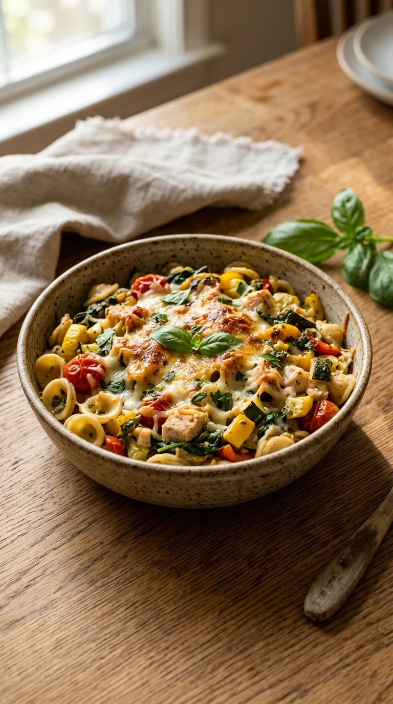 Summer Potluck Pasta Bake That the Whole Crowd Raves About Every Time