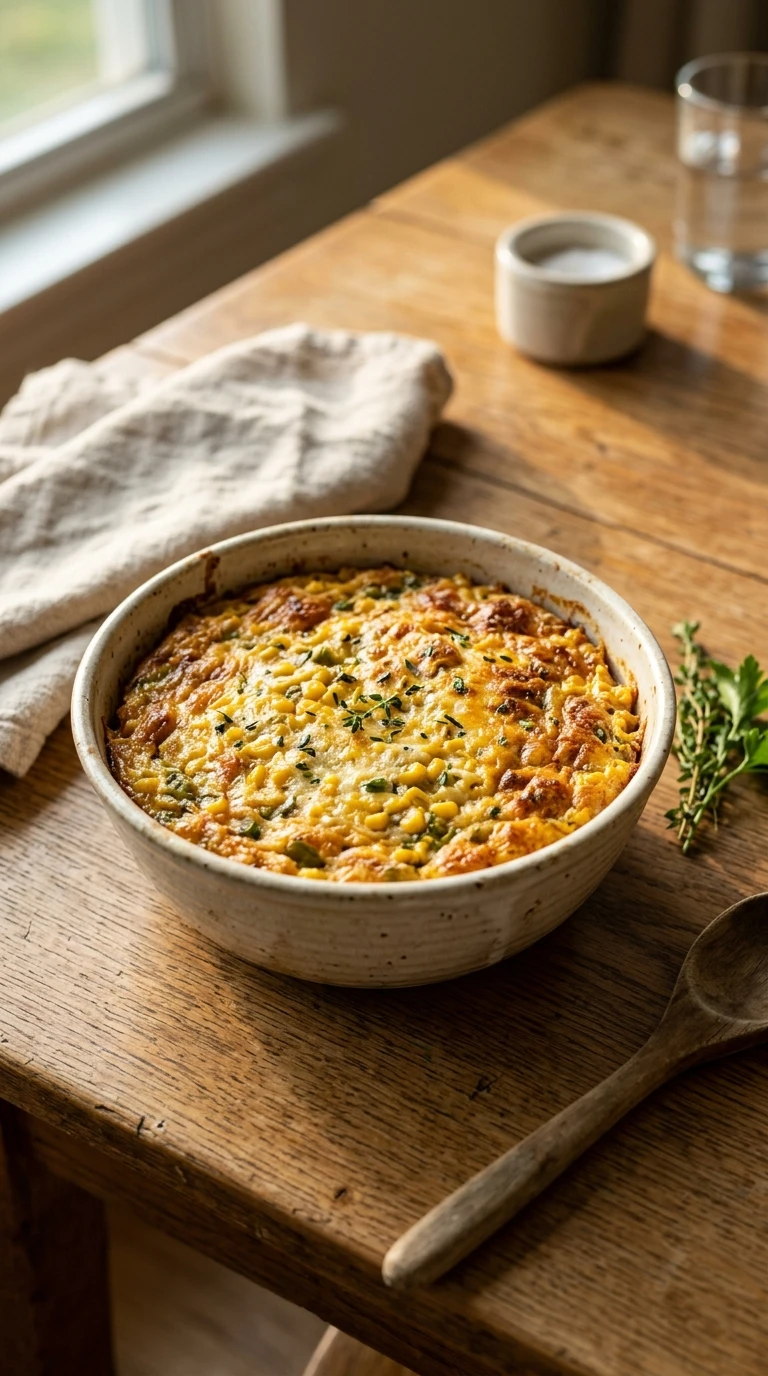 Summer Potluck Corn Casserole That Gets Rave Reviews at Every Gathering