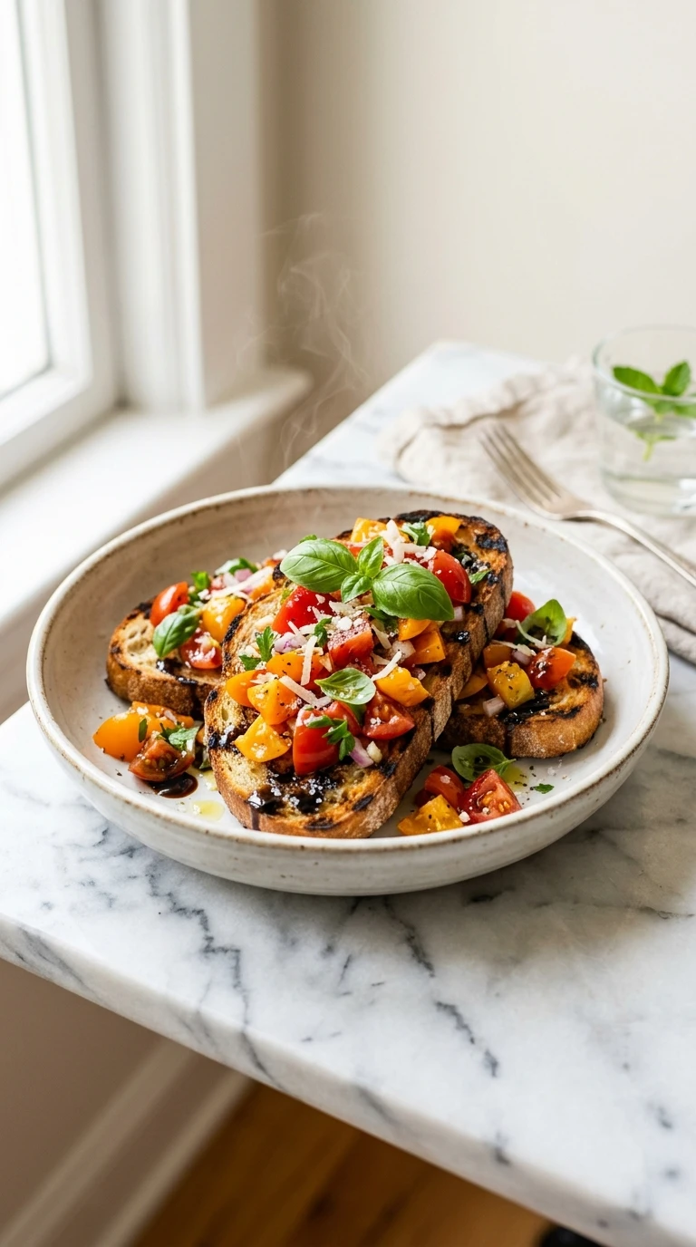 Summer Bruschetta That the Whole Crowd Raves About at Every Gathering