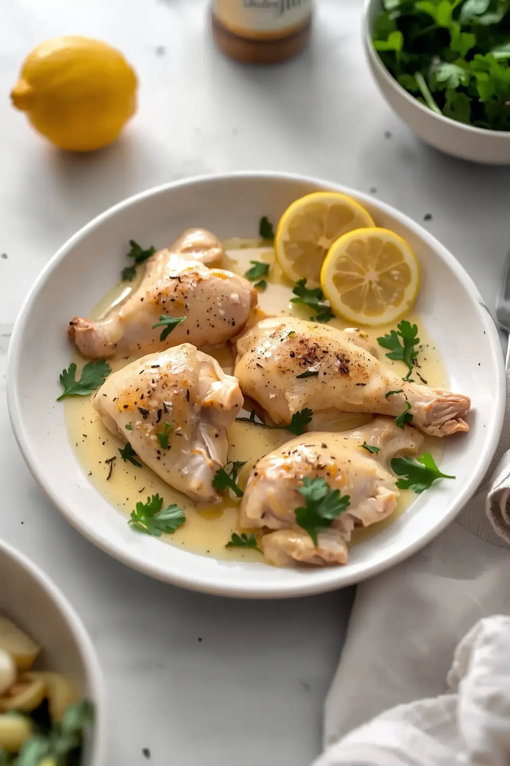 garlic butter chicken crowd summer
