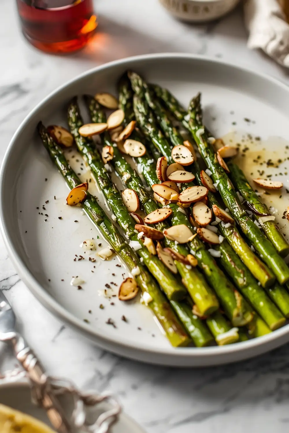 grilled asparagus crowd summer
