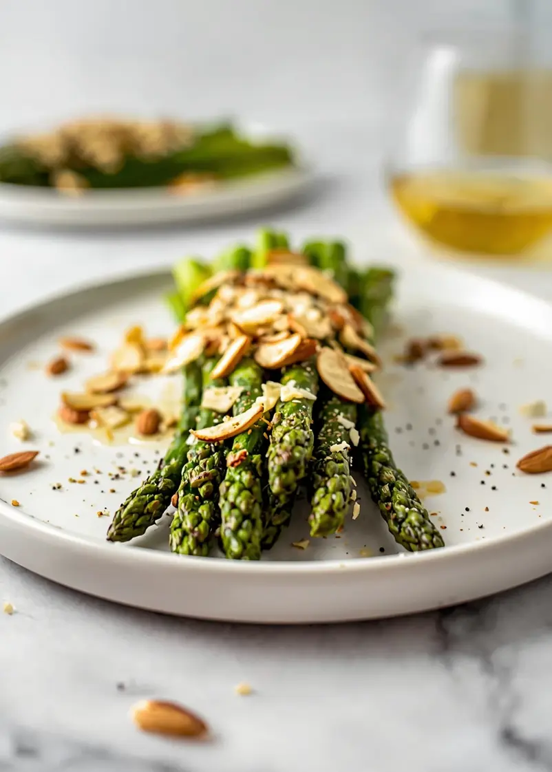 grilled asparagus crowd summer ready to serve