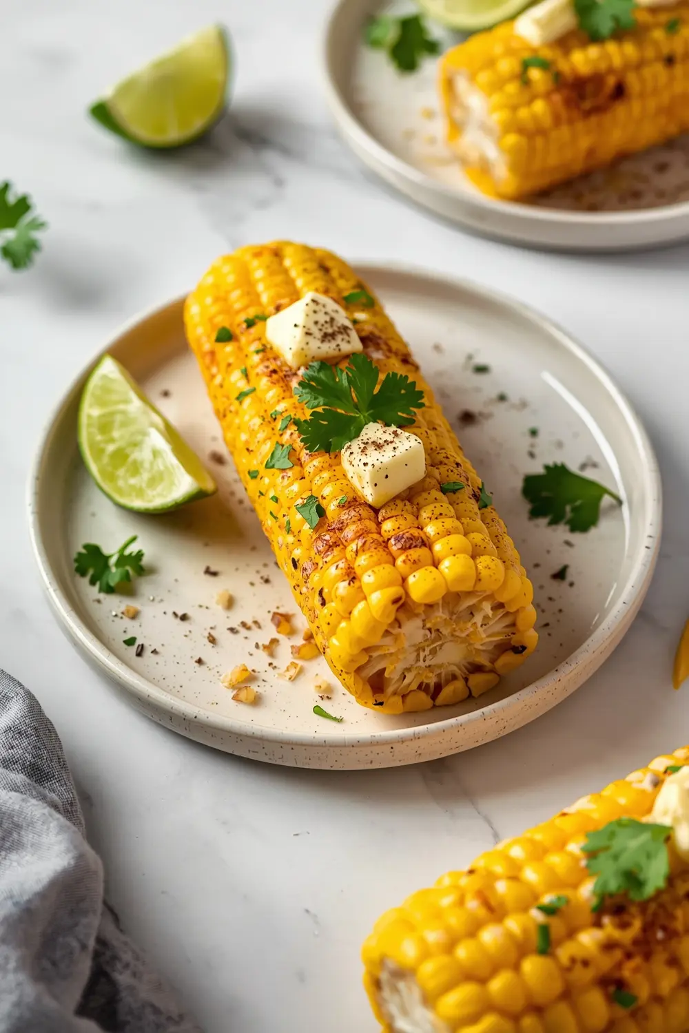 grilled corn on the cob crowd