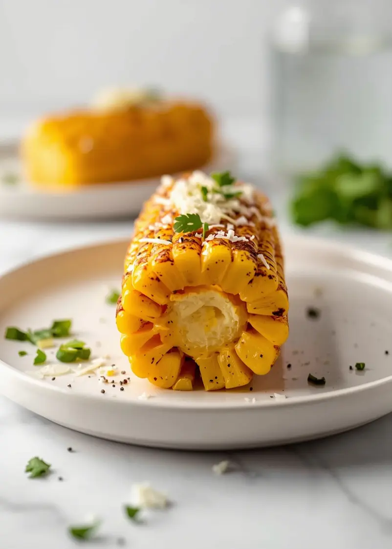 grilled corn on the cob crowd ready to serve