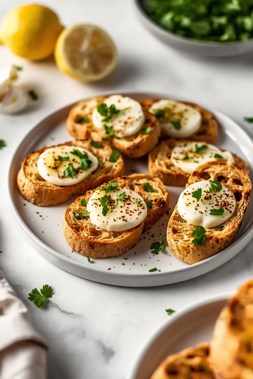 grilled garlic bread crowd summer