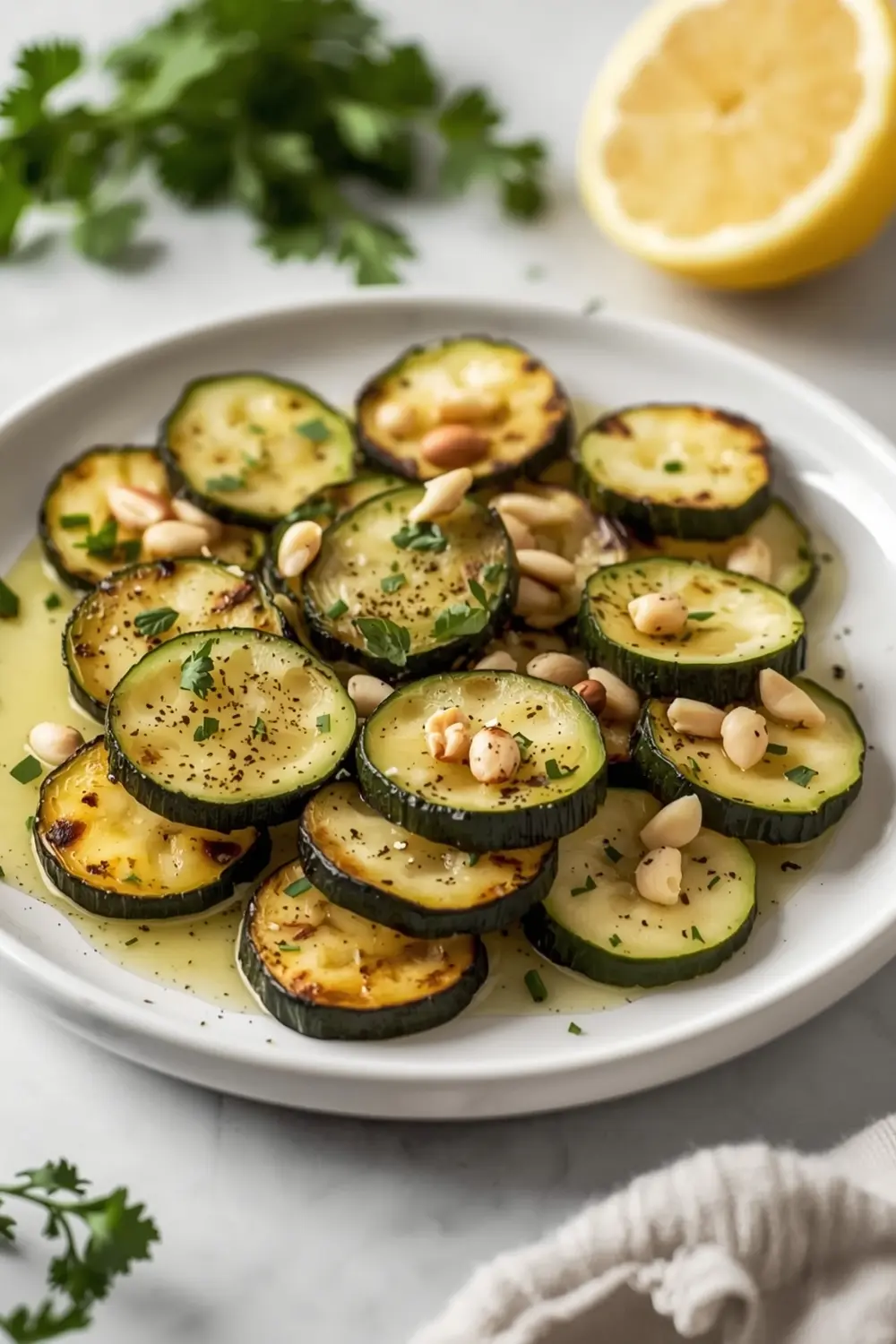 grilled zucchini crowd summer