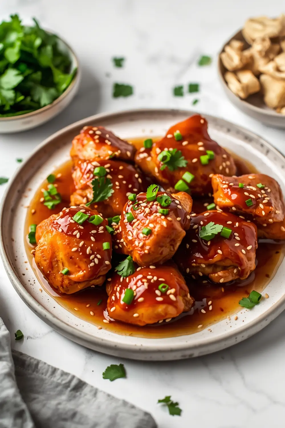 honey sriracha chicken crowd summer