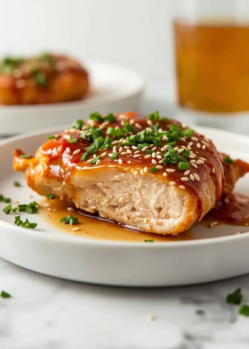 honey sriracha chicken crowd summer ready to serve