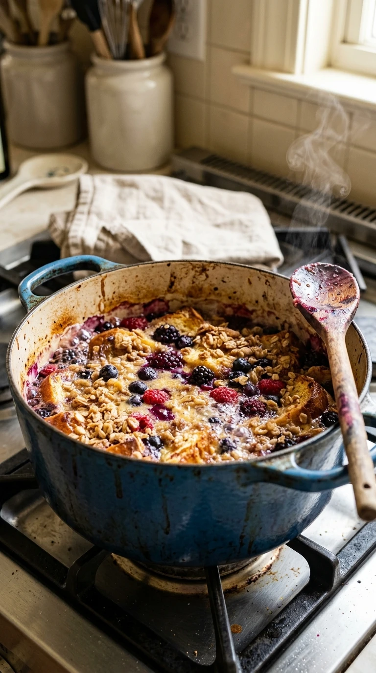 Cooking instructions for summer brunch french toast bake crowd