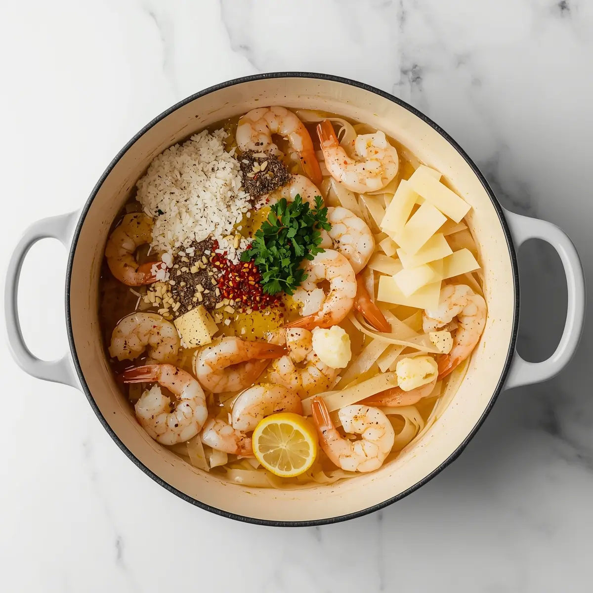 Cooking instructions for lemon garlic shrimp pasta crowd summer