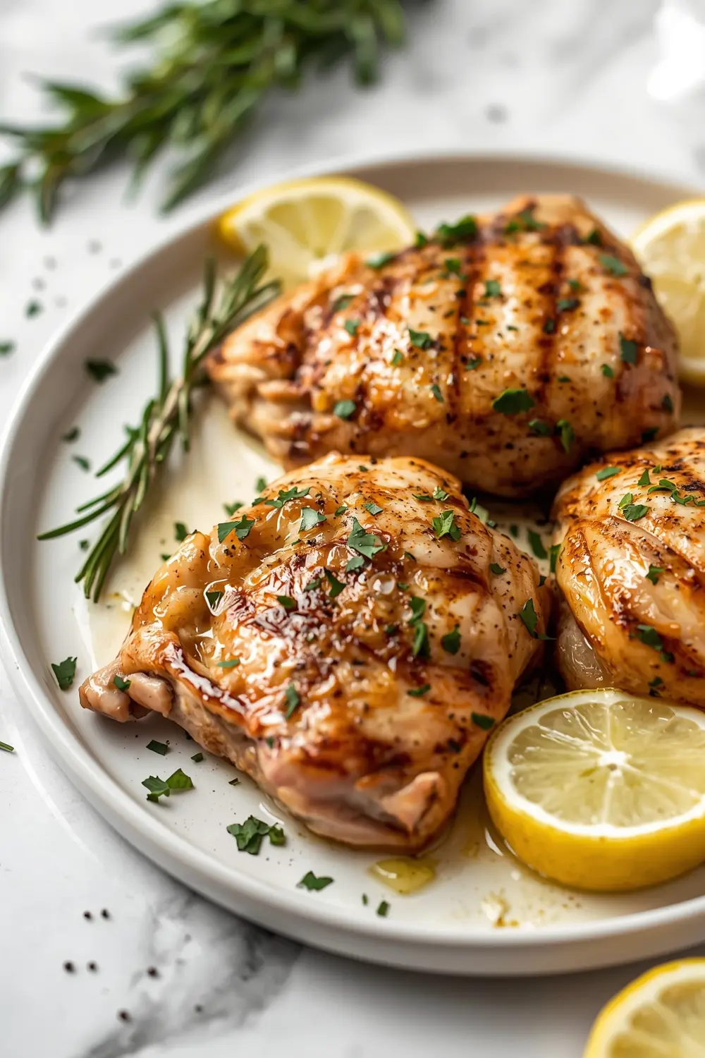 lemon herb grilled chicken crowd