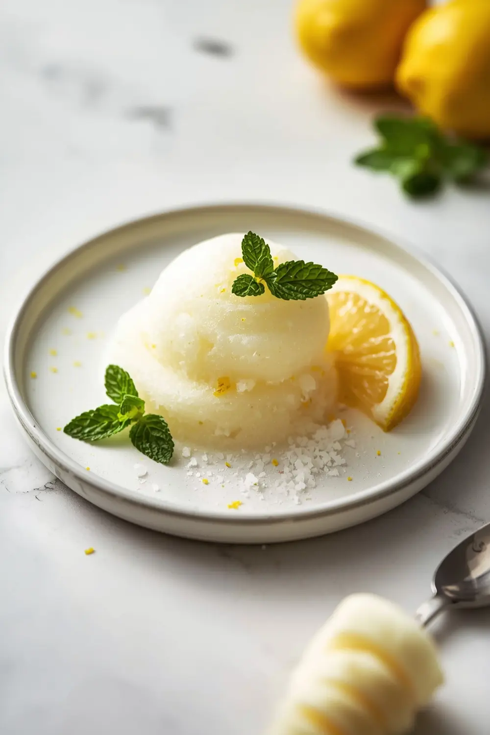 lemon sorbet crowd summer