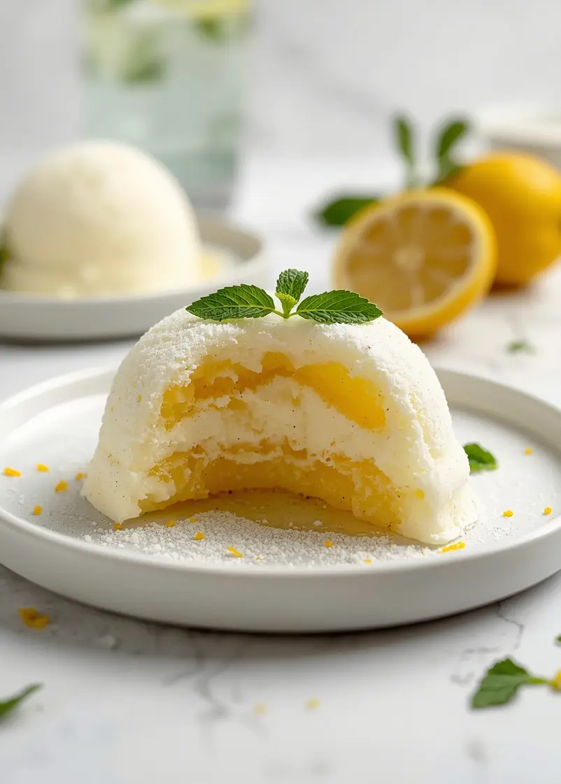 lemon sorbet crowd summer recipe ready to serve