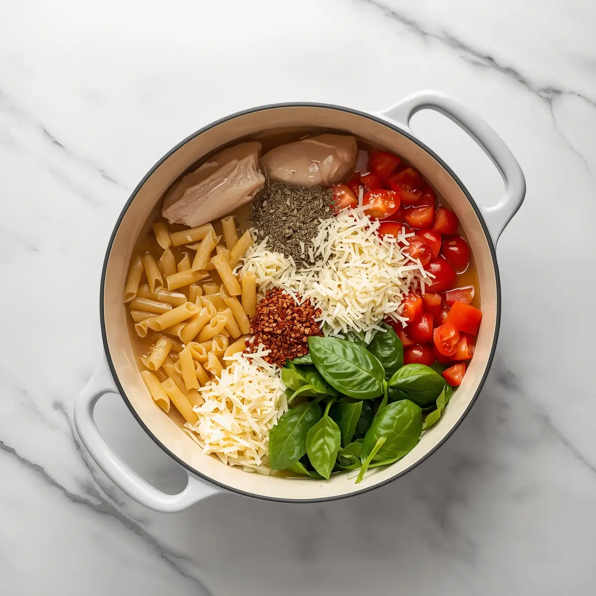 Cooking instructions for one pot pasta crowd summer