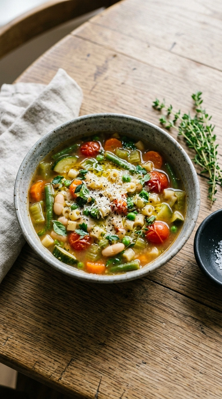 Summer Minestrone That Gets Rave Reviews as an Easy Crowd Soup