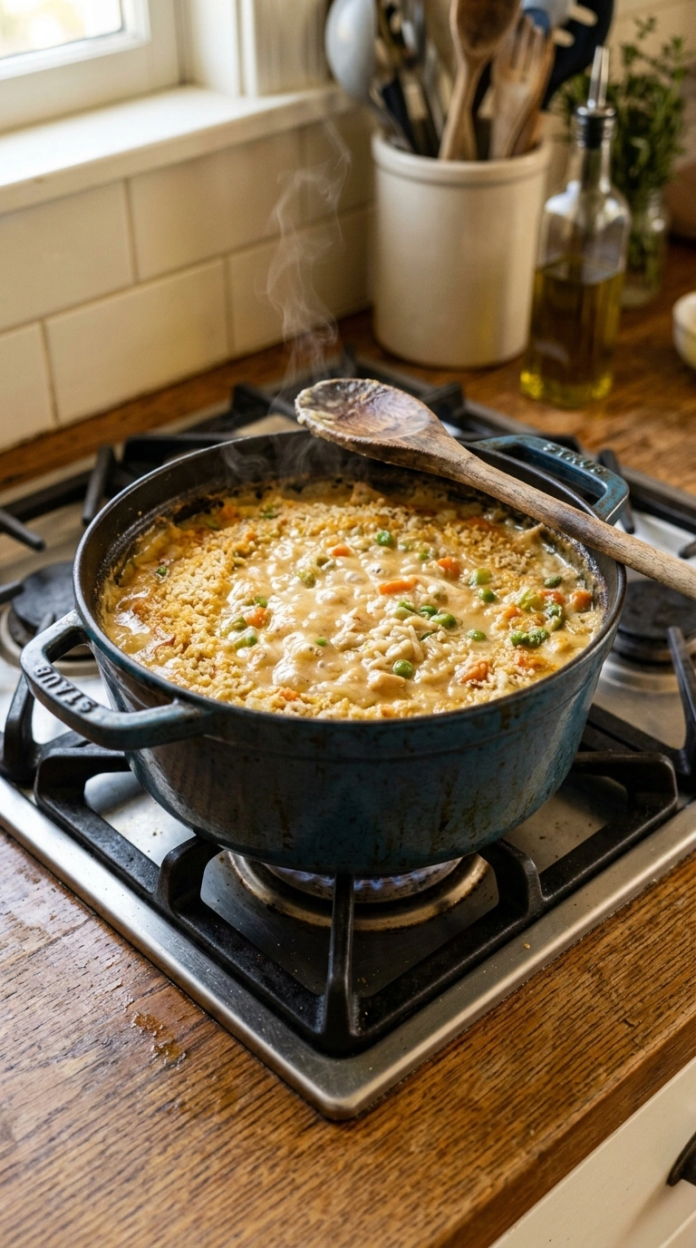 Cooking instructions for summer chicken rice casserole crowd