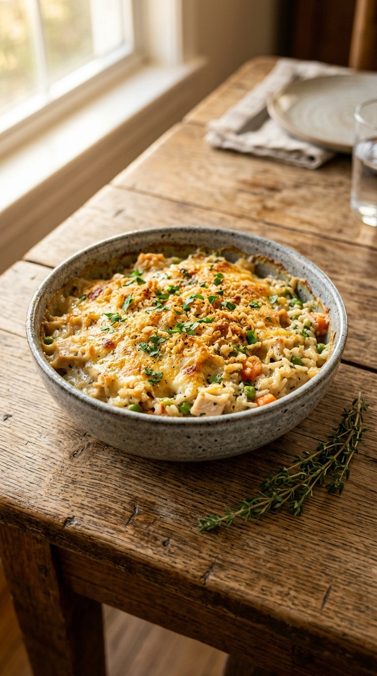 Summer Chicken Rice Casserole That Disappears From Every Crowd Dinner Table