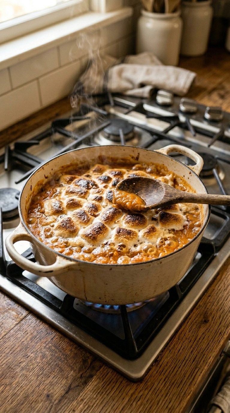 Cooking instructions for summer sweet potato casserole crowd