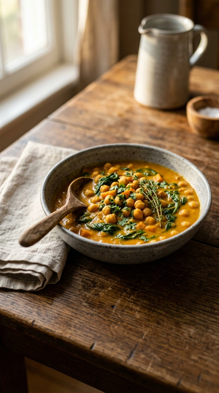 summer chickpea tikka masala crowd ready to serve