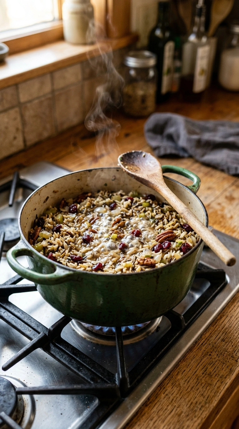Cooking instructions for thanksgiving wild rice stuffing crowd