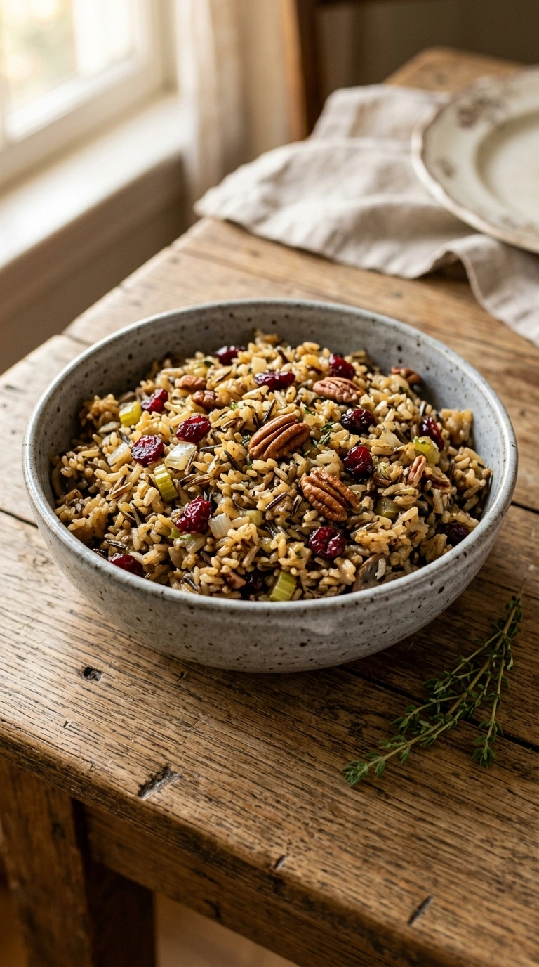 Wild Rice Stuffing Worth Sharing at Your Thanksgiving Gathering