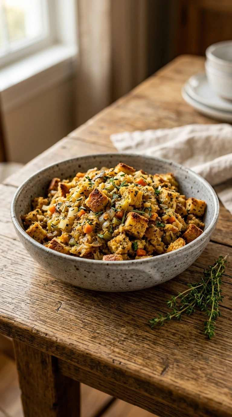 Herb Stuffing That Feeds a Crowd at Every Thanksgiving Feast
