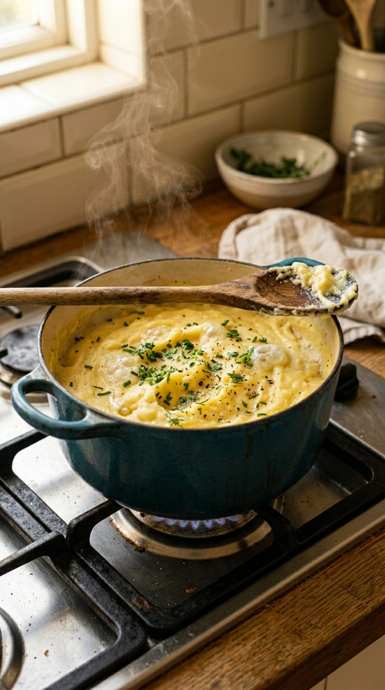 Cooking instructions for thanksgiving garlic mashed potatoes crowd