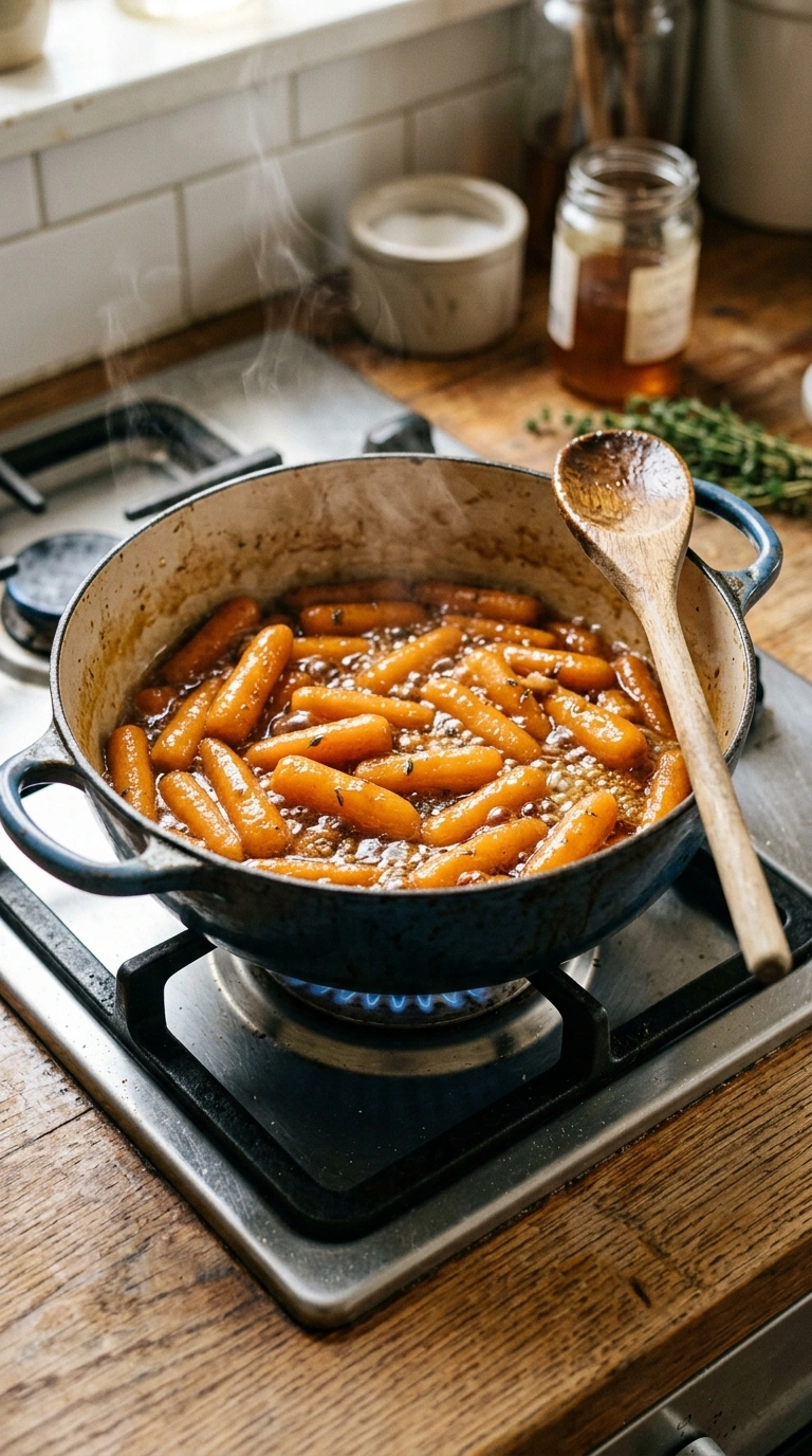 Cooking instructions for thanksgiving honey roasted carrots crowd