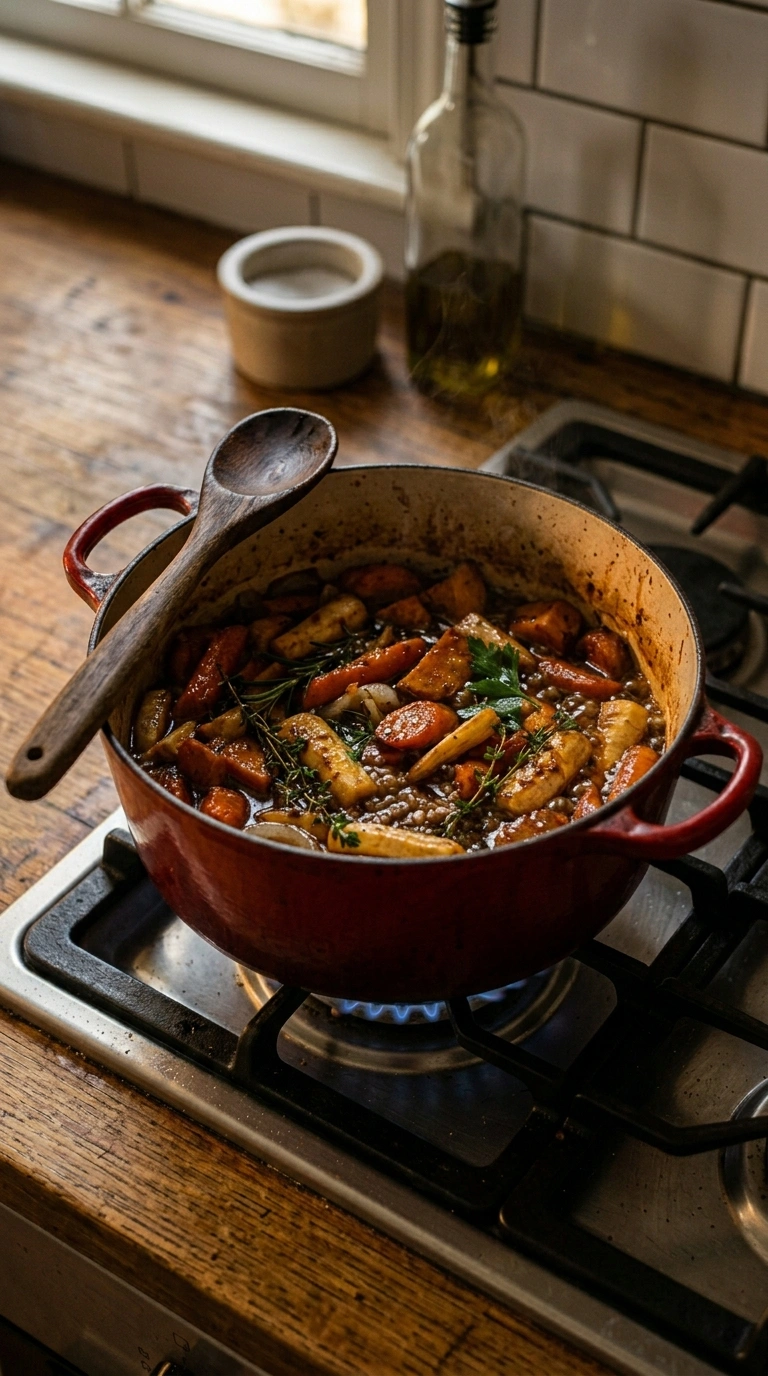 Cooking instructions for thanksgiving roasted root vegetables crowd