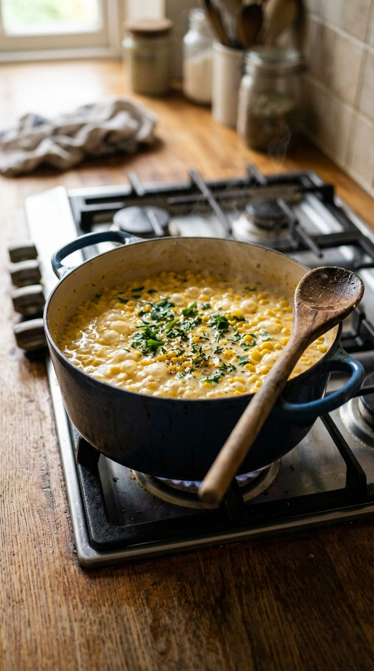 Cooking instructions for thanksgiving creamed corn crowd