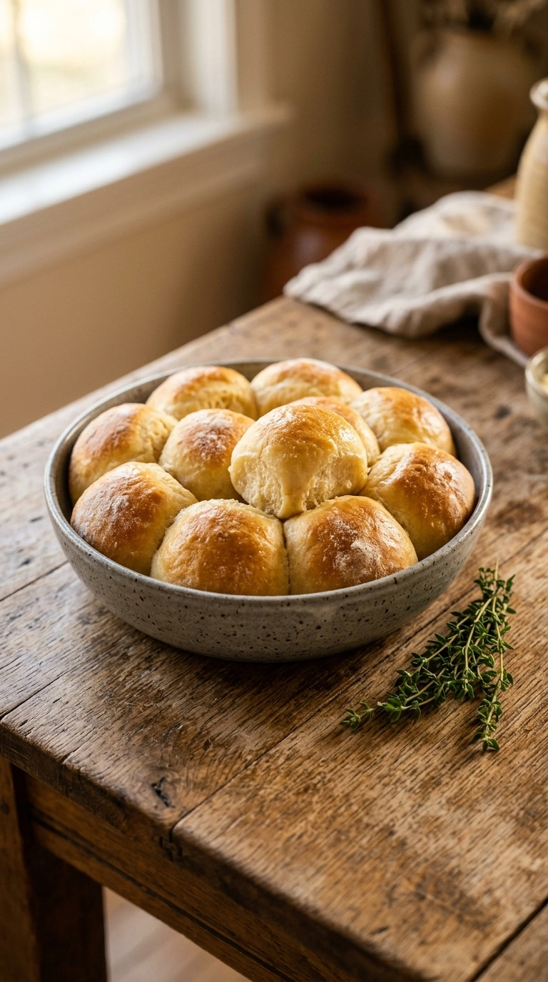 Soft Dinner Rolls That Disappear Fast at Every Thanksgiving Table
