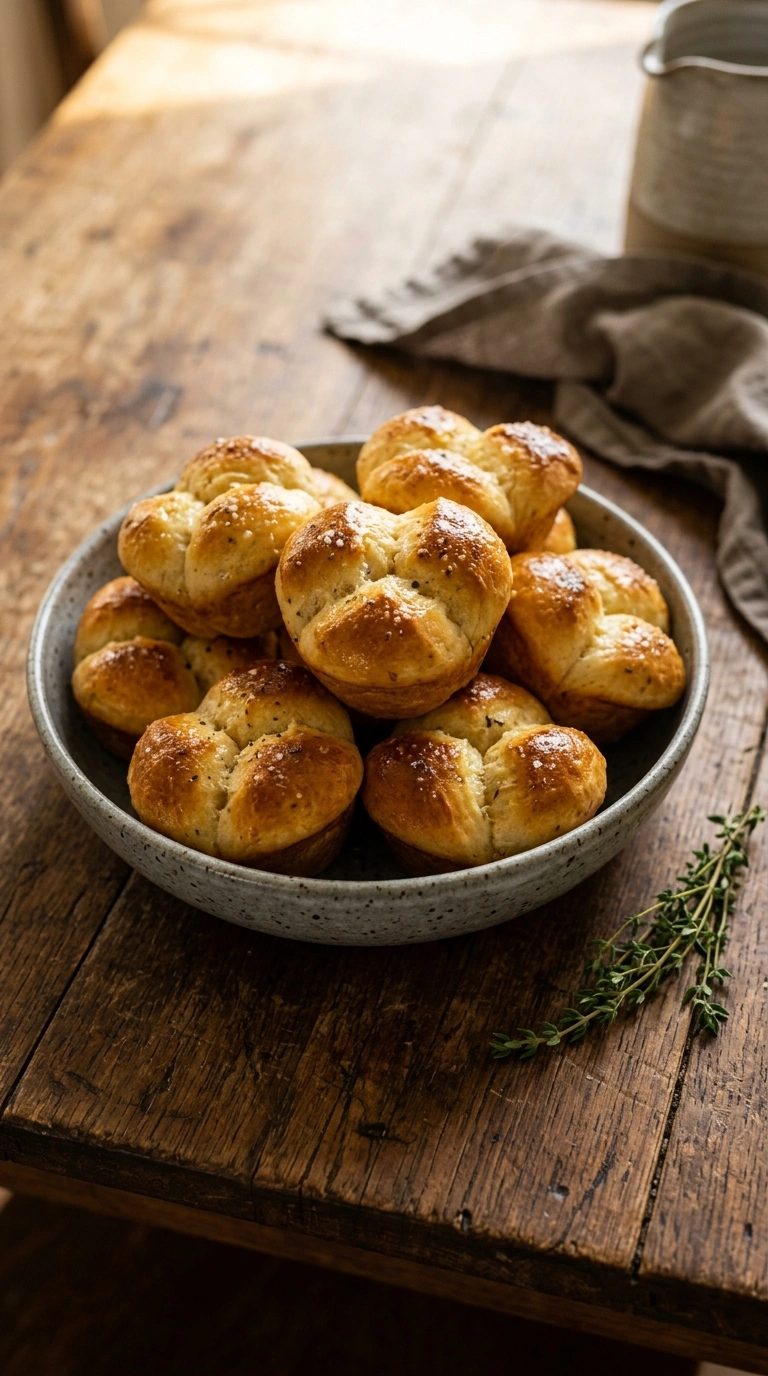 Buttery Cloverleaf Rolls That Feed a Crowd at Thanksgiving Dinner