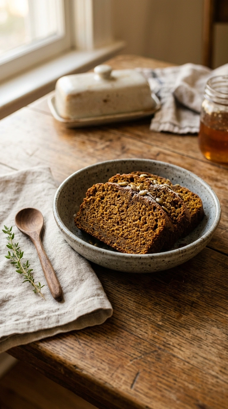 fall pumpkin bread crowd ready to serve
