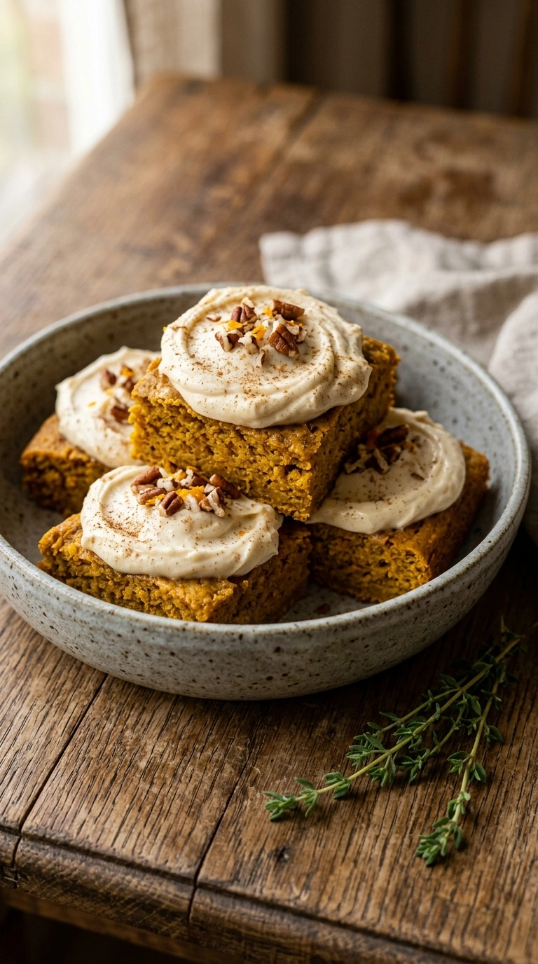 Pumpkin Bars Everyone Raves About at a Big Fall Get-Together