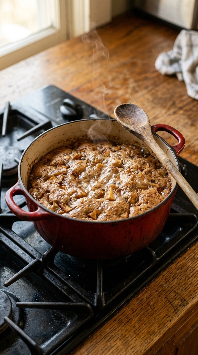 Cooking instructions for fall apple cake crowd