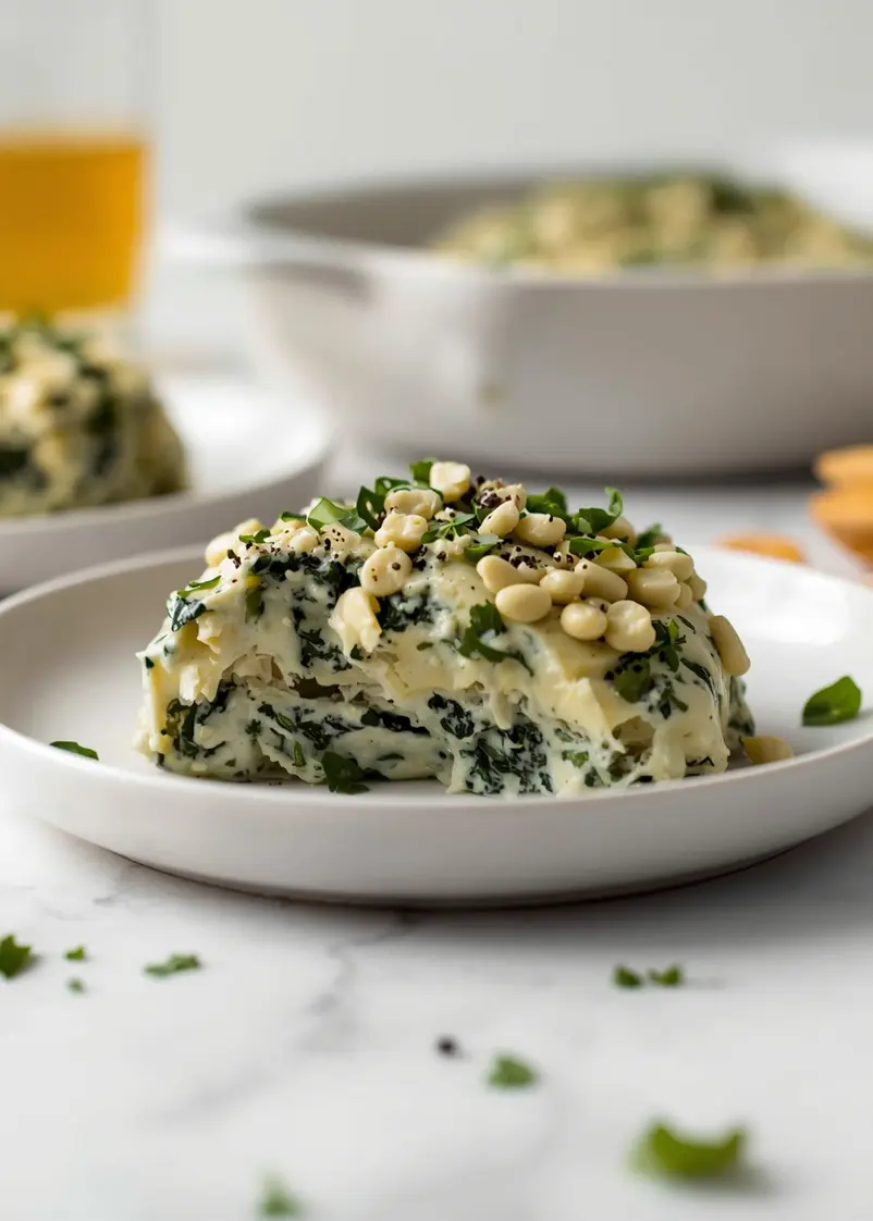 summer spinach artichoke dip crowd ready to serve