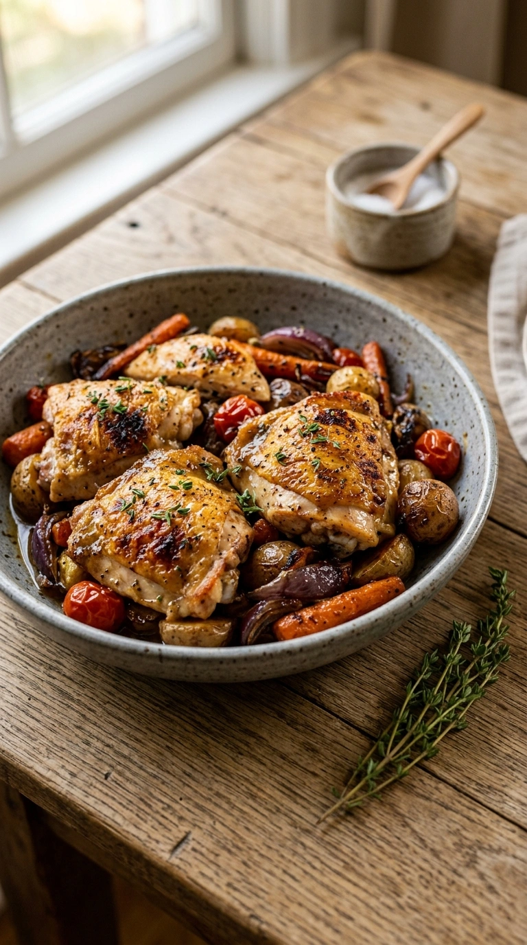 Sizzling Chicken Skillet | 25-Min Family Crowd Dinner