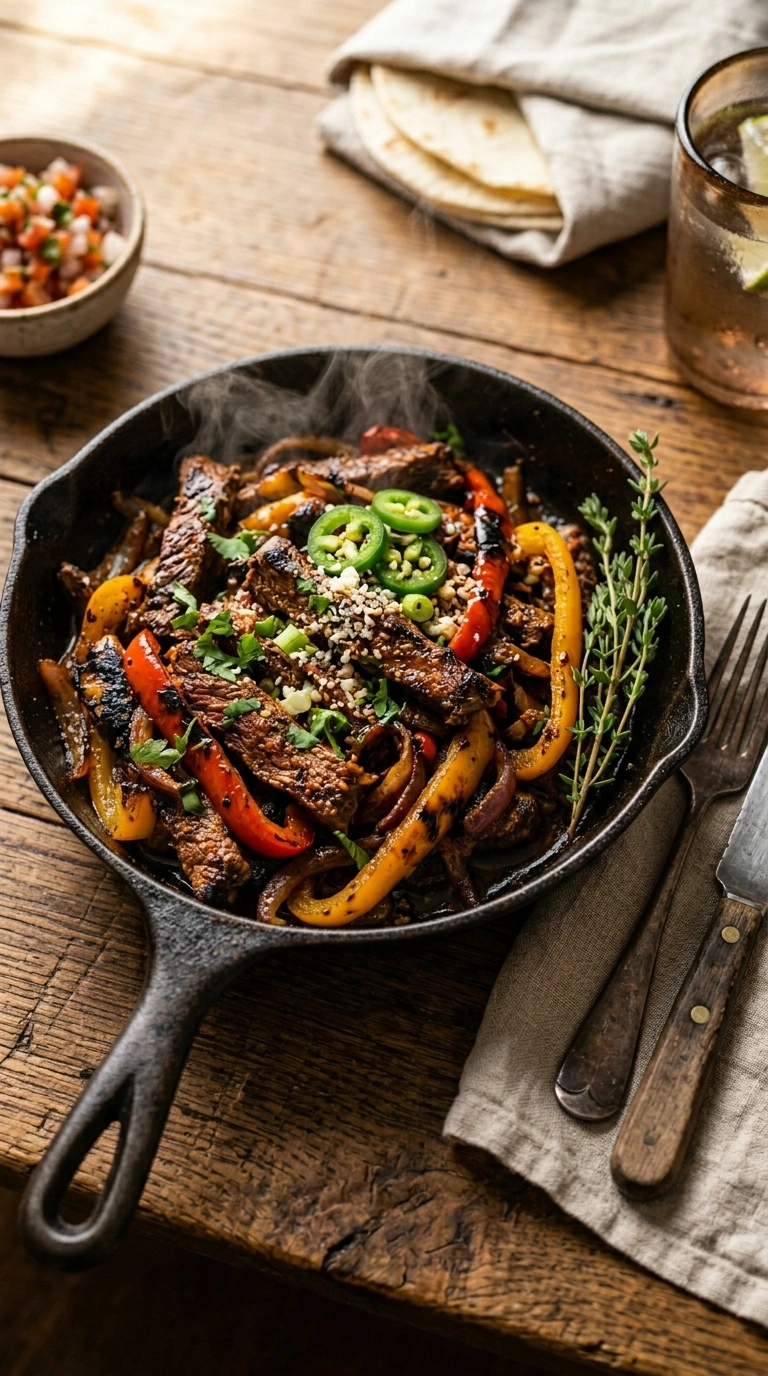 Loaded Sheet Pan Beef Fajitas | 30-Min Family Crowd Dinner