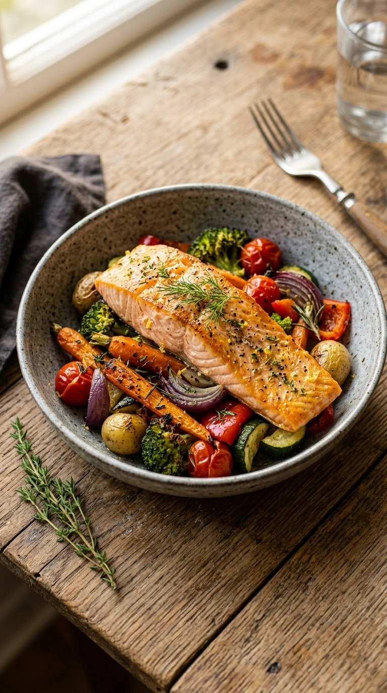 Loaded Sheet Pan Salmon | 25-Min Family Crowd Dinner