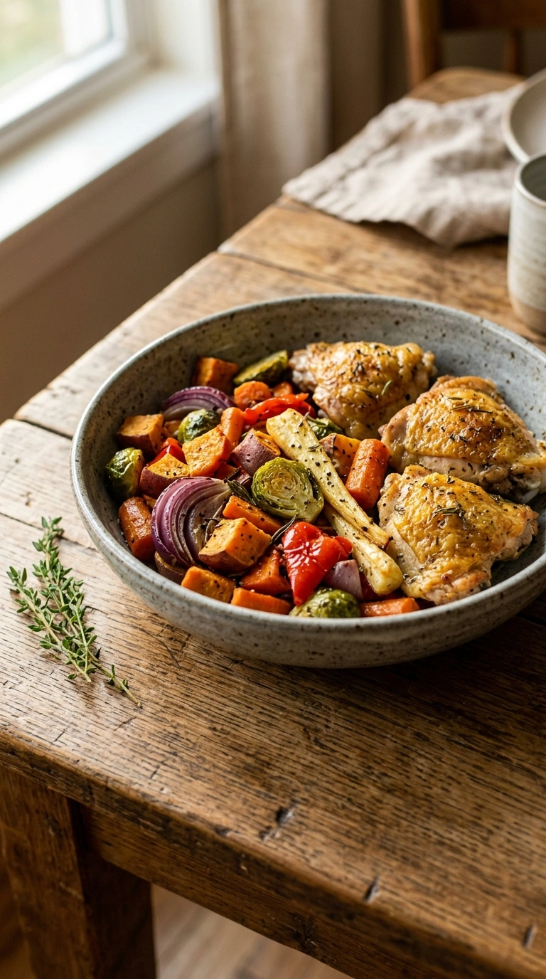 Loaded Sheet Pan Veggie Dinner | 30-Min Family Crowd Dinner