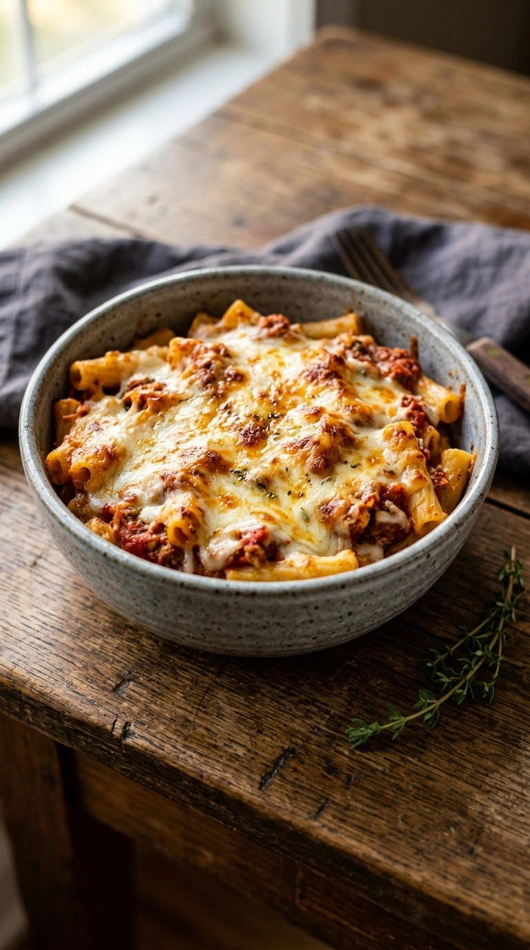Cheesy Baked Ziti | 45-Min Crowd Family Dinner Comfort