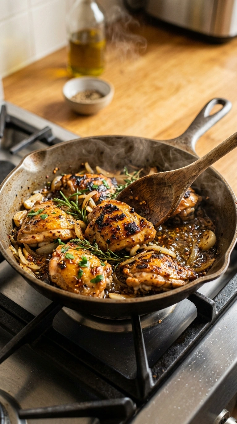 Cooking instructions for smoky grilled chicken crowd