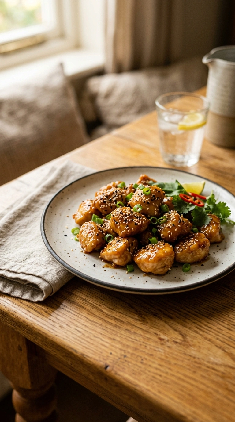 Sticky Honey Garlic Grilled Chicken Bites | 25-Min Labor Day Crowd Cookout
