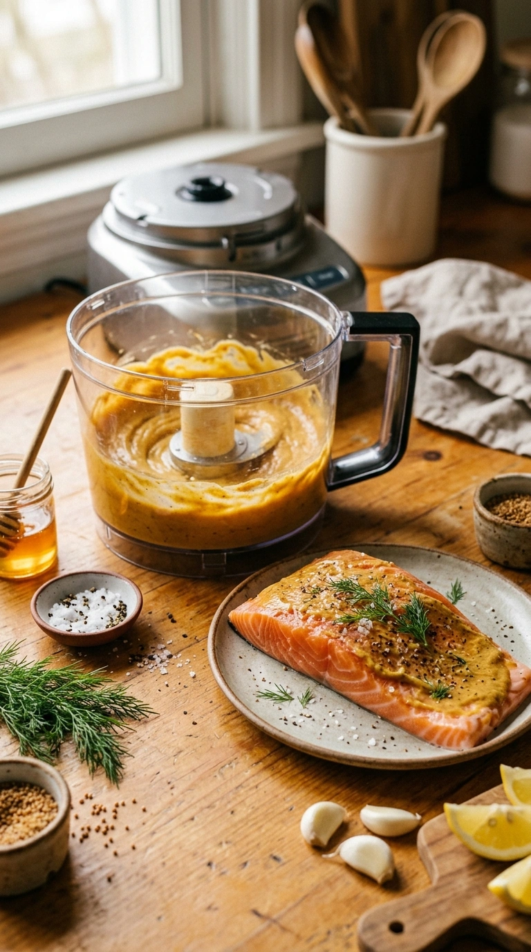 Cooking instructions for sticky honey garlic grilled salmon