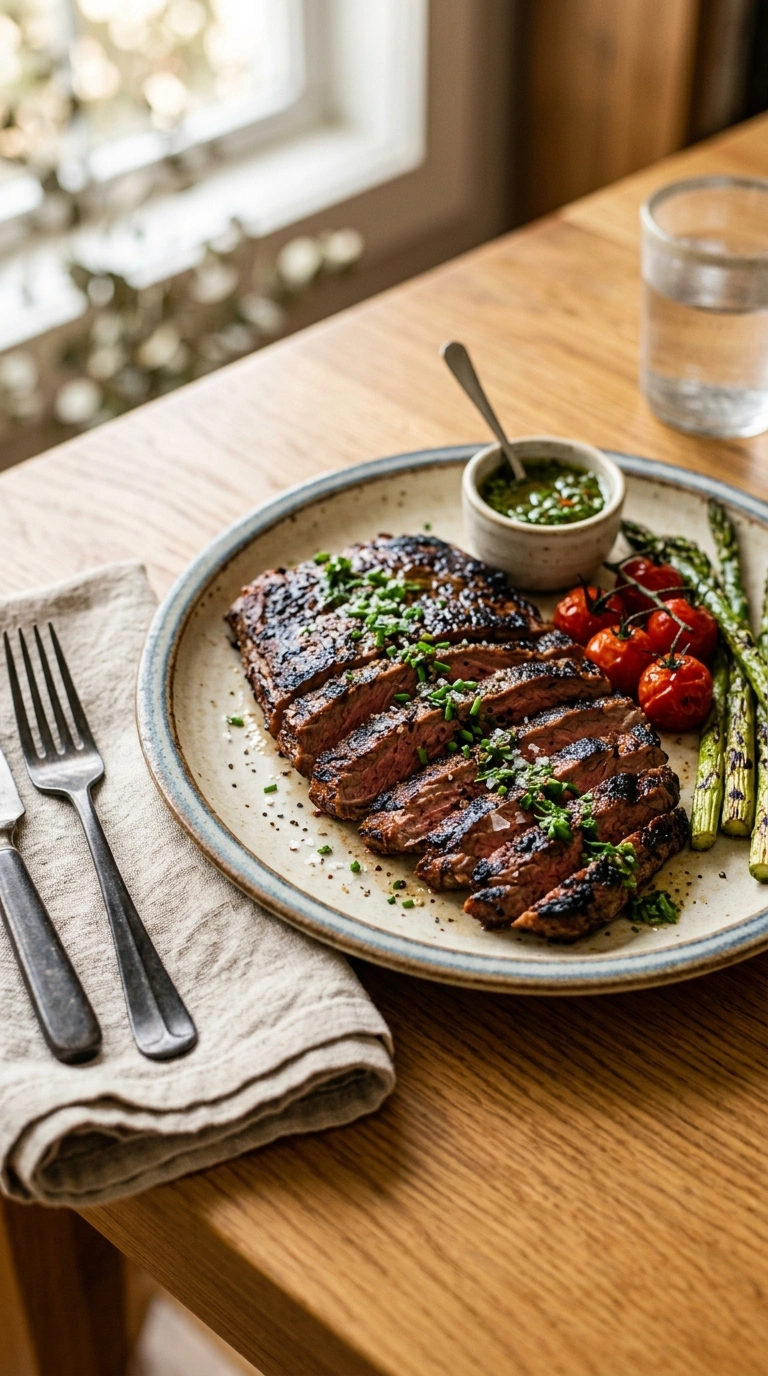 Juicy Grilled Flank Steak | 25-Min Labor Day Crowd Cookout