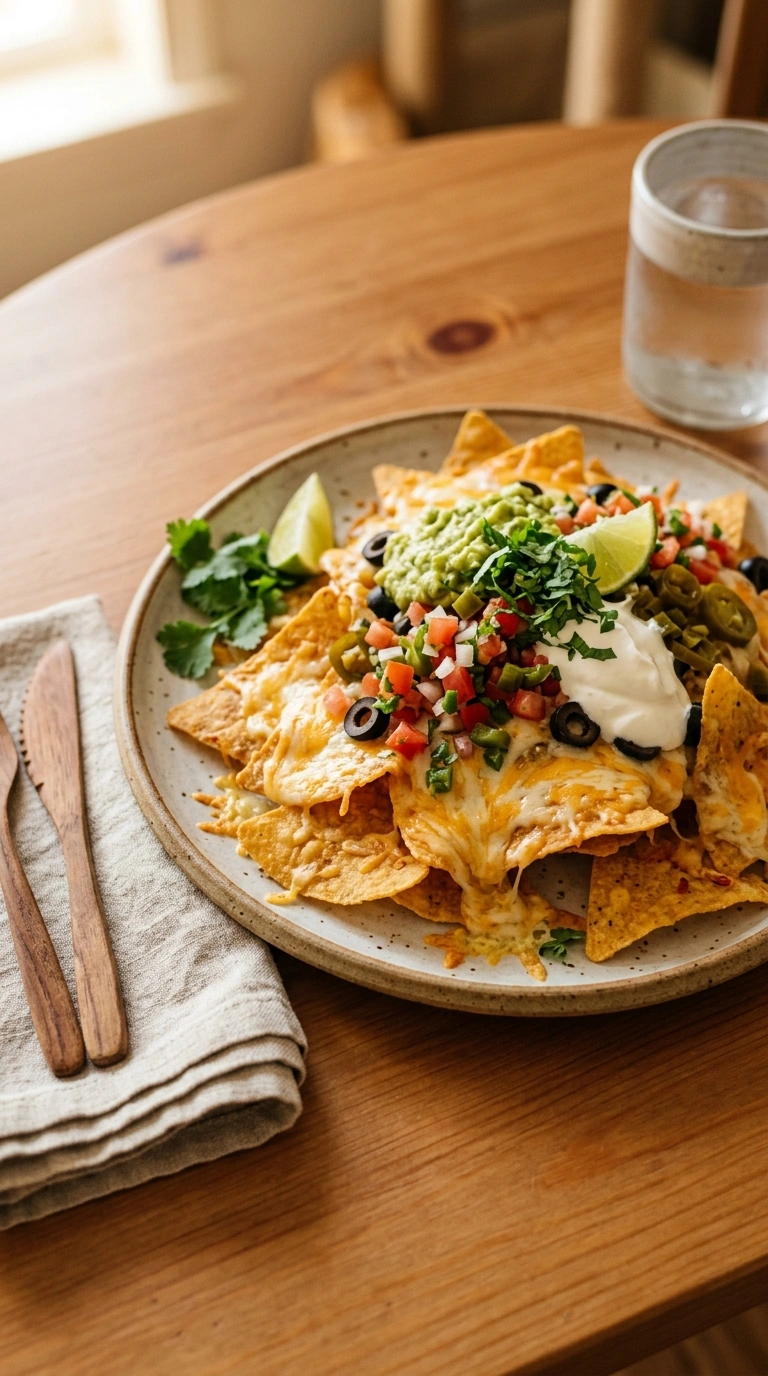 Cheesy Loaded Game Day Nachos | 20-Min Party Football Crowd