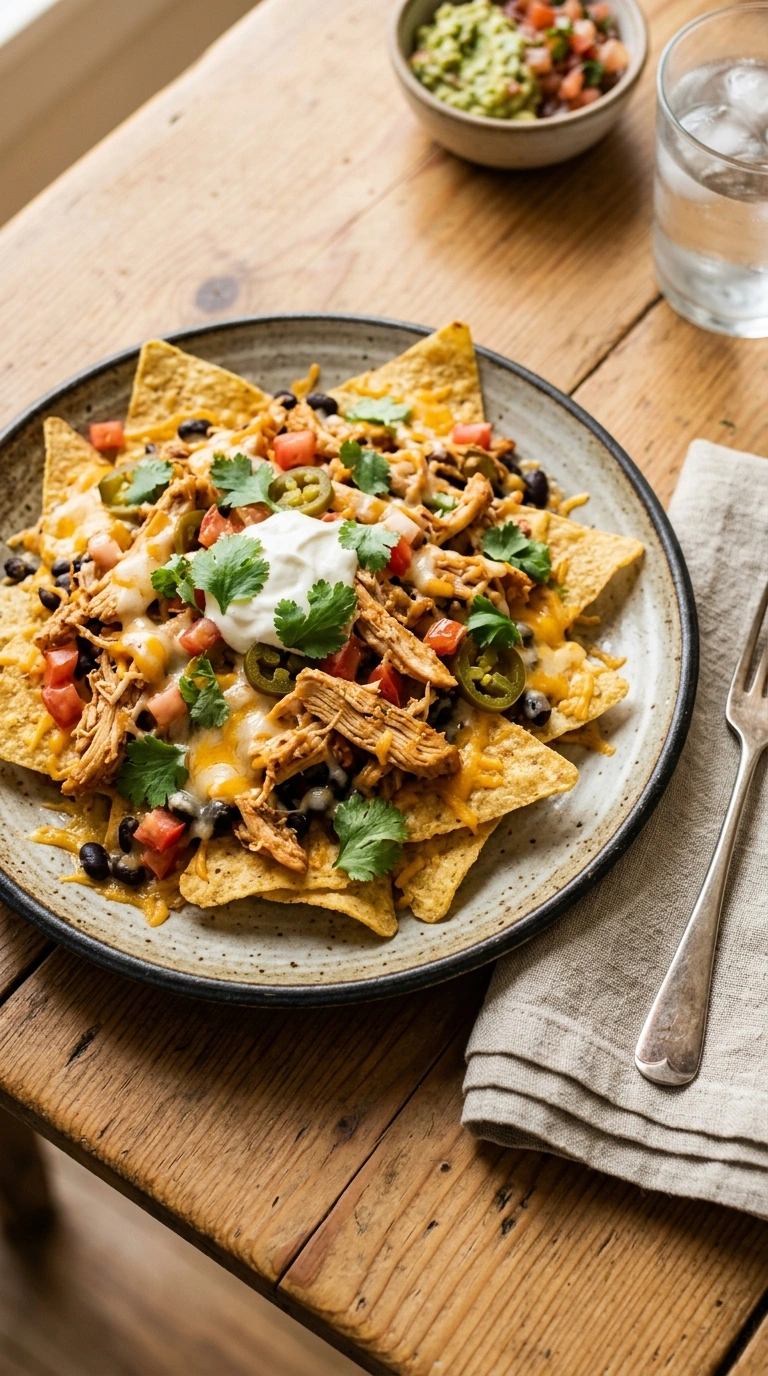 Cheesy Loaded BBQ Nachos | 25-Min Game Day Party Crowd