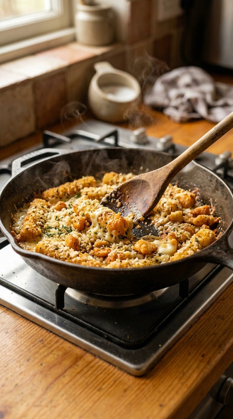 Cooking instructions for crispy game day mozzarella sticks